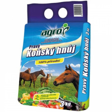 AGRO Koňský hnůj 3 kg