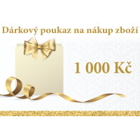 Dárkový poukaz 1000 Kč